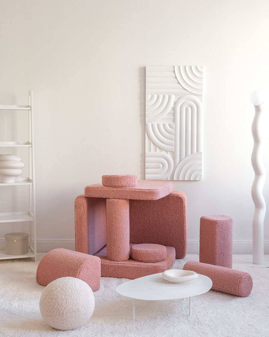 10Pcs Modular Kids Play Couch — Perfect for Playroom, Bedroom, and