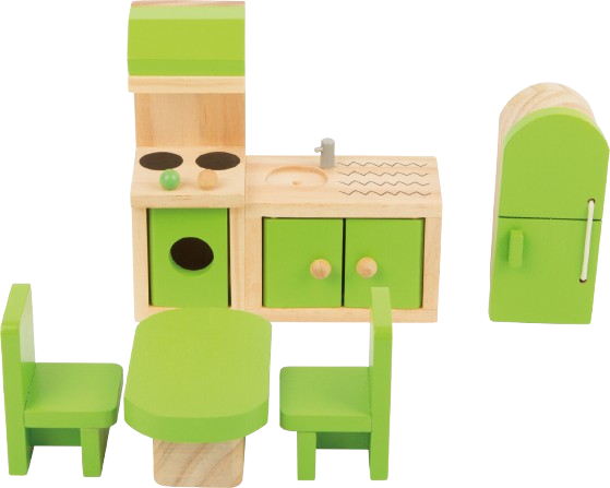 SMALL FOOT Puppenhaus-Küchenmöbel-Set