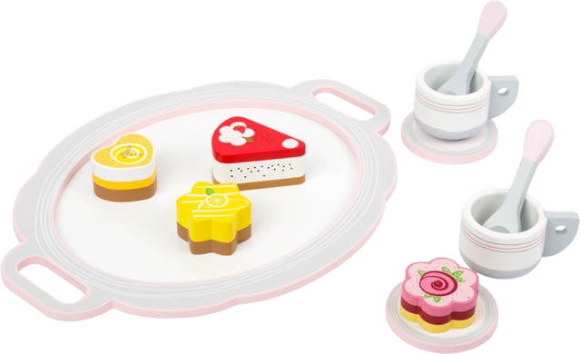 SMALL FOOT kafijas un kūkas komplekts bērniem
