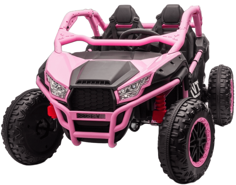 KIKA GROUP Kinder Elektroauto Candy Buggy mit 12V Akku