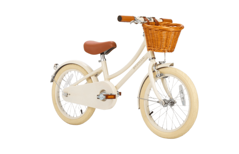 BANWOOD Classic 16” Kinderfahrrad im Vintage-Stil – Creme
