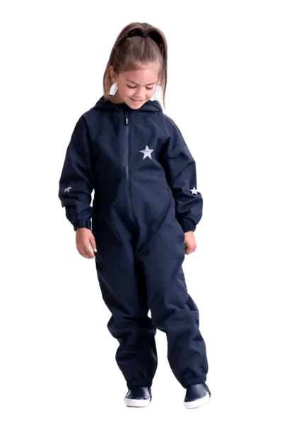 BMS Kinder-Regenoverall – Atmungsaktiv & 100 % wasserdicht in 3 Farben