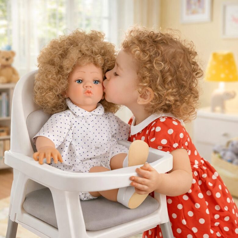 LAMAGIK BABY Puppe Kumo, 38 cm