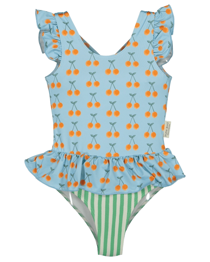 PAPERBOAT Maillot de bain une pièce imprimé cerises pour fille
