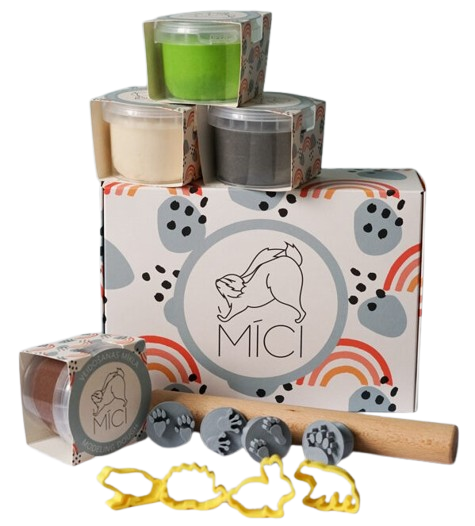 MICI Large set – wild animal footprints