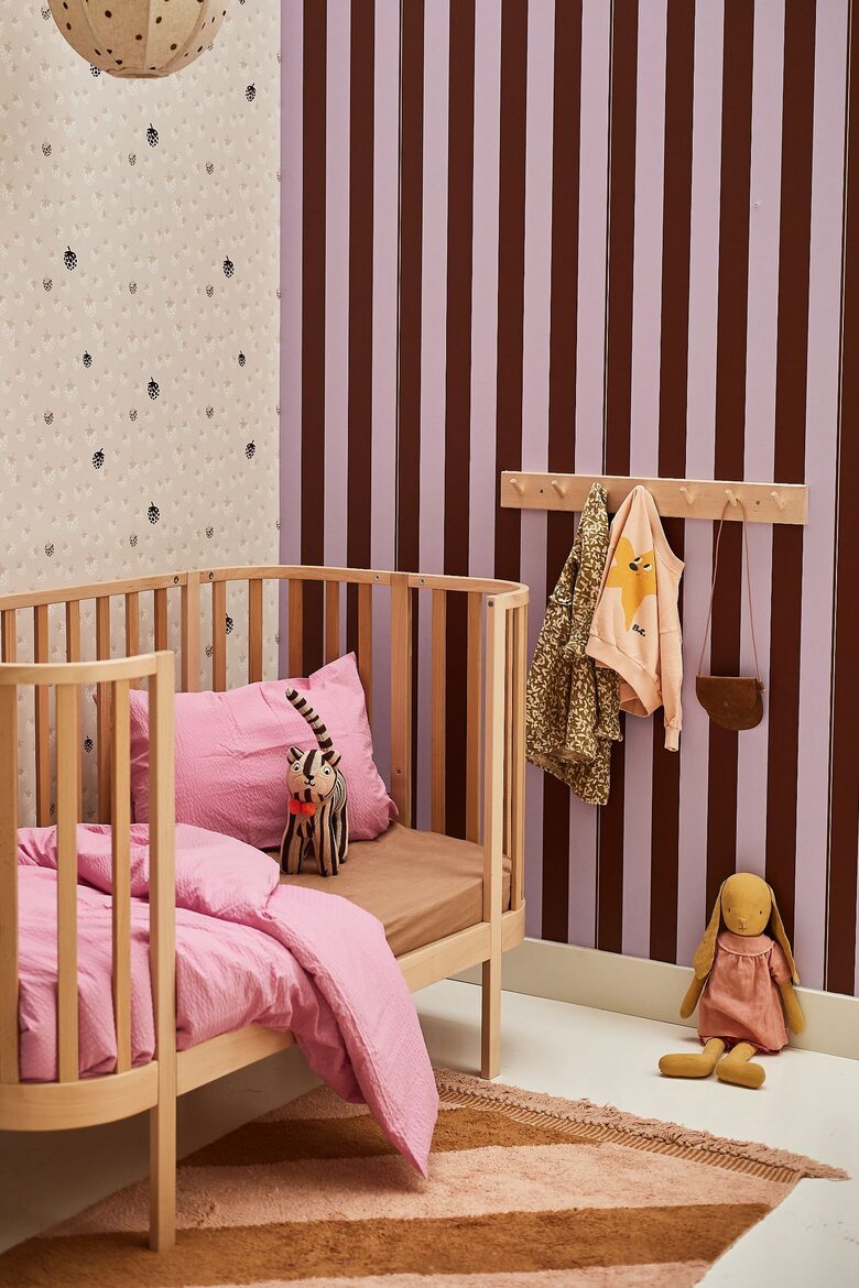 STUDIO PIENI papier peint Roos 100 x 270 cm