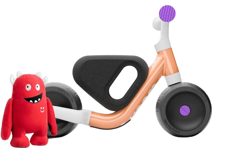 WOOM WOW Pašbalansējošais skrejritenis mazuļiem (9–36 mēneši)