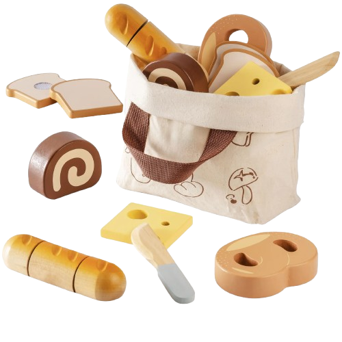 ROBUD Koka desertu rotaļu komplekts bērniem