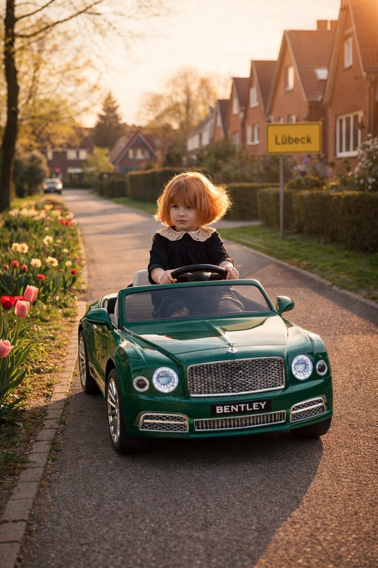 S.C.ALBACOM Bentley elektroauto , 2x35w, mp3