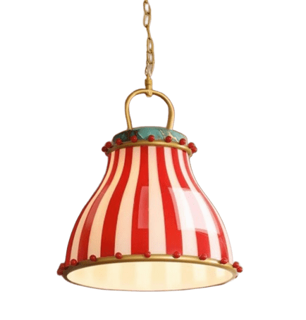 WINFORDO Circus Glas Pendelleuchte