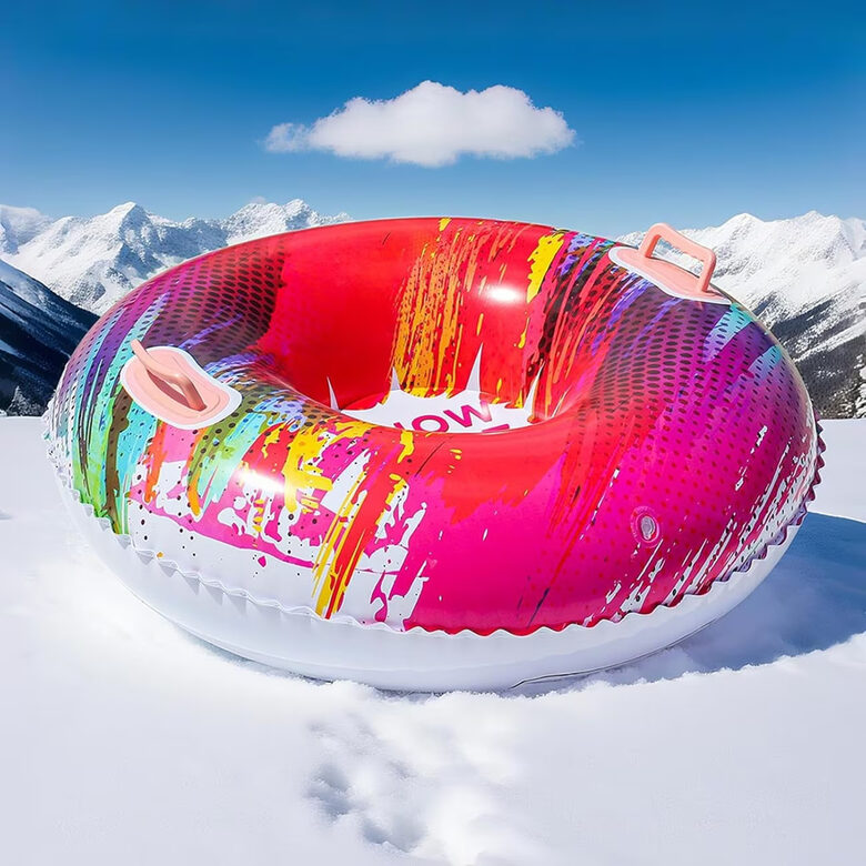 SUN FUN KIDS Aufblasbarer Schneereifen für aktiven Winterspaß