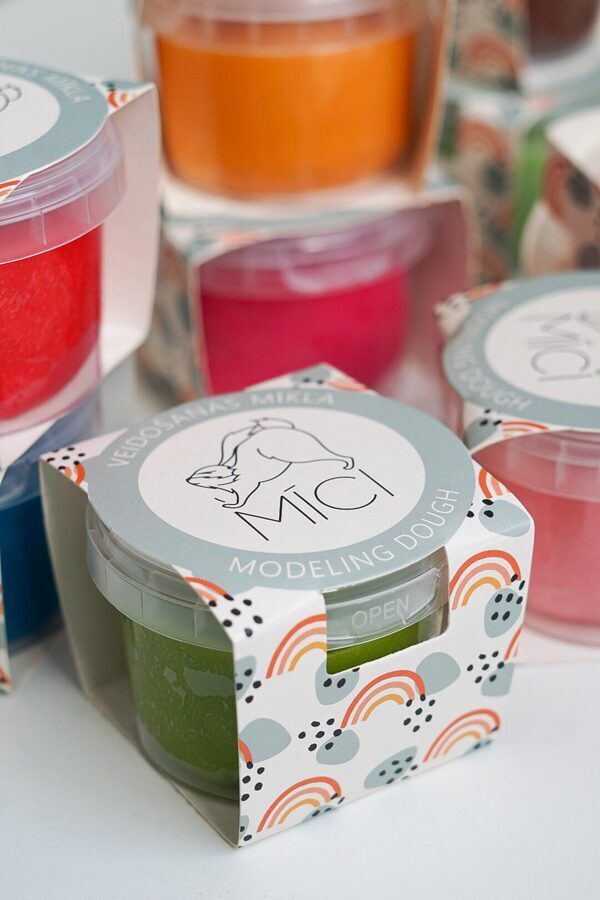 MICI Knetmasse – 13-Farben-Set für kreatives und sensorisches Spielen