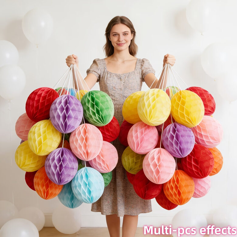 GREEN TREAM Bunte Oster-Papiereier (7 Stk.)