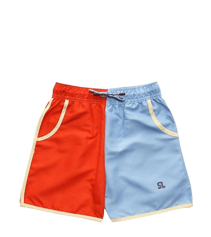 STICKY LEMON peldšorti Better Together regbija sarkani / badmintona zili