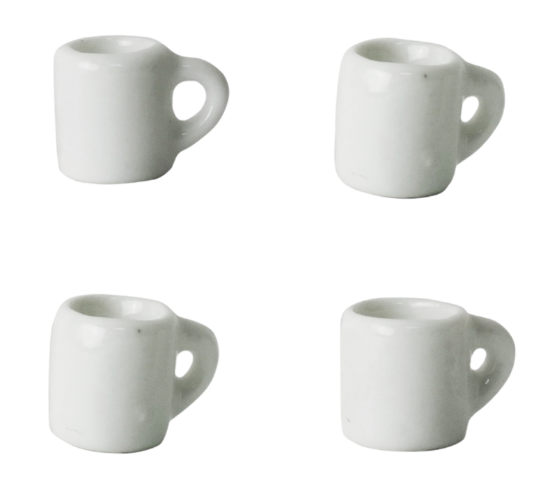 SAM & JULIA – Minis tasses (échelle 1:12)