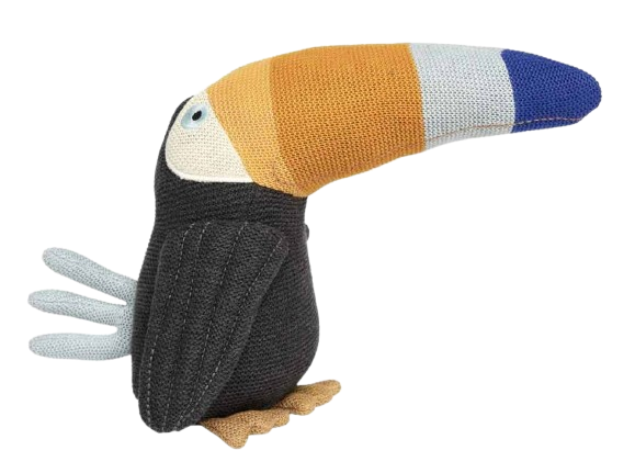 OYOY Living Design Toby Toucan soft toy