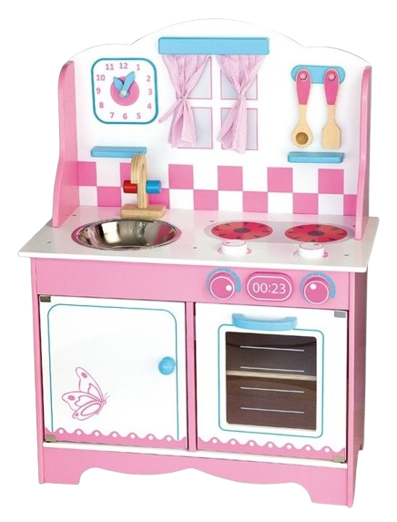 ANDREU TOYS Bērnu rotaļu virtuve “Kitchen Rose”