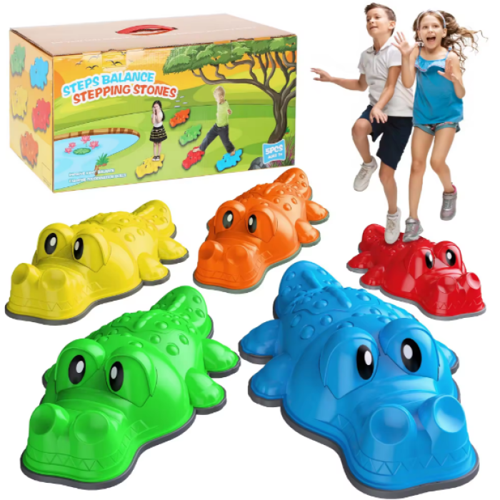 ORTEK Balansēšanas akmeņi bērniem Crocodile