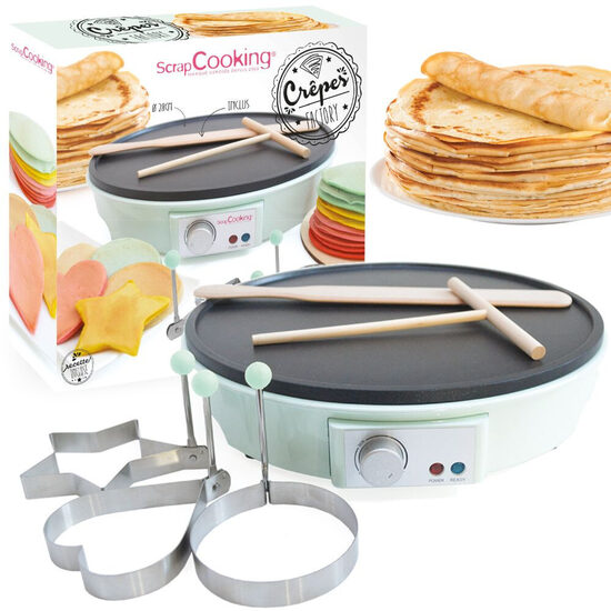 SCRAPCOOKING Crêpe Maker