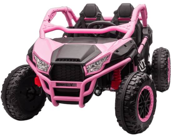 KIKA GROUP Kinder Elektroauto Candy Buggy mit 12V Akku