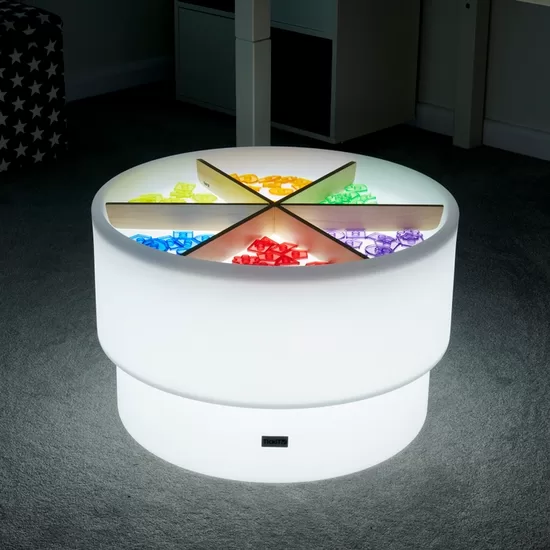 Commotion Krāsu Maiņas Pētniecības Galds – Sensorais Gaismas Galdiņš Radošām Spēlēm