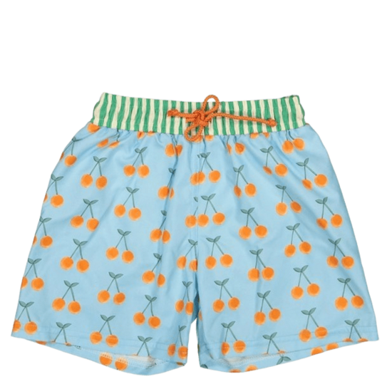 PAPERBOAT Klassische Badeshorts mit Kirschprint für Jungen