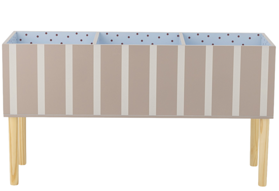 BLOOMINGVILLE Bērnu grāmatu plaukts "Salam" (brūns, FSC® MDF)