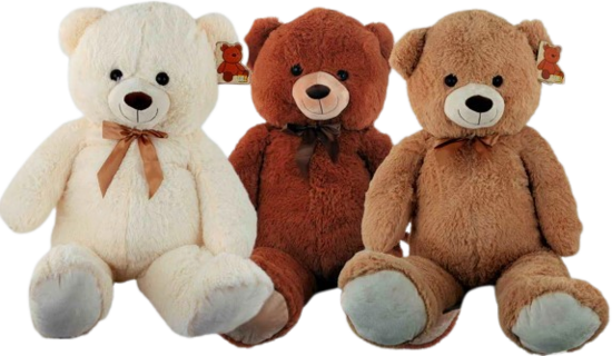 JONO TOYS peluche – ours en peluche 100 cm (couleurs assorties)
