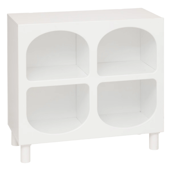 ATMOSPHERA – 4-Fächer-Regal „Tara“, weiß, 76 × 70 × 32 cm