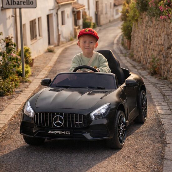 S.C.ALBACOM Mercedes Benz AMG Elektroauto für Kinder