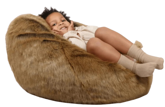 WILD & SOFT dekoratīvais pufs Zaķis