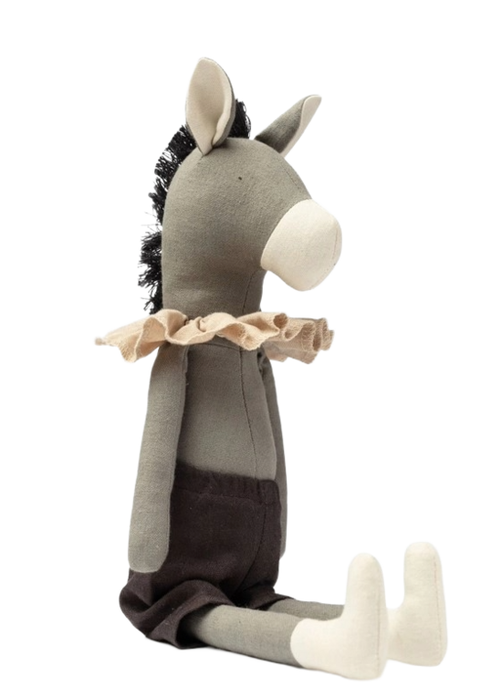 MR PICKLES Darwin – âne en peluche, 46 cm