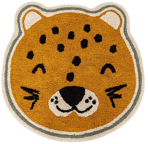 ATMOSPHERA Leopardu formas paklājs D90, daudzkrāsains