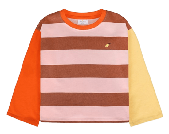 STICKY LEMON T-shirt manches longues Lemon Tree Stripes