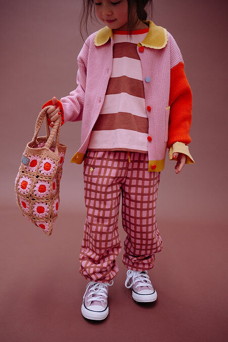 STICKY LEMON sporta bikses Lemon Tree Grid