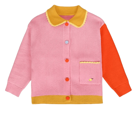 STICKY LEMON Strickcardigan Lemon Tree Rosa