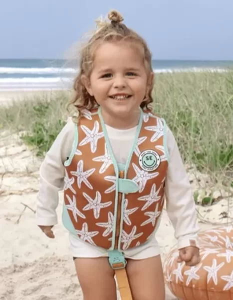 SWIM ESSENTIALS Glābšanas Veste Sea Stars 3-6 Gadiem
