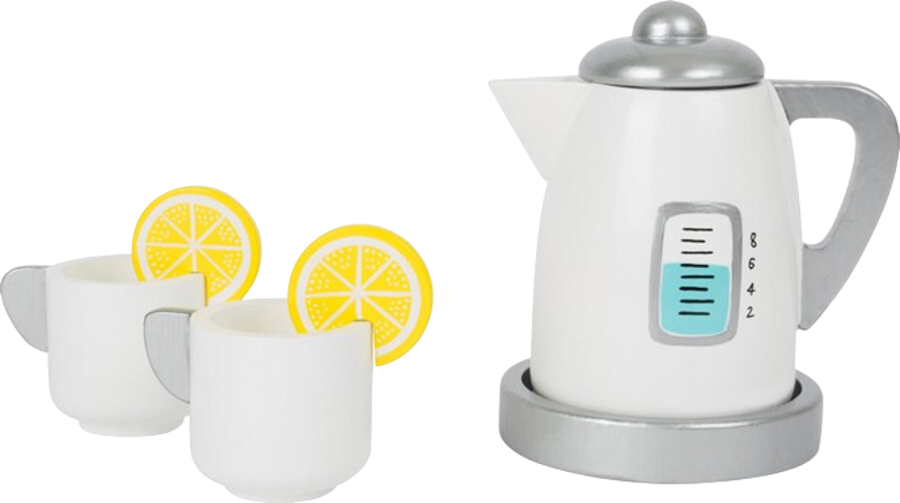 SMALL FOOT Tea Set with Kettle for Play Kitchens