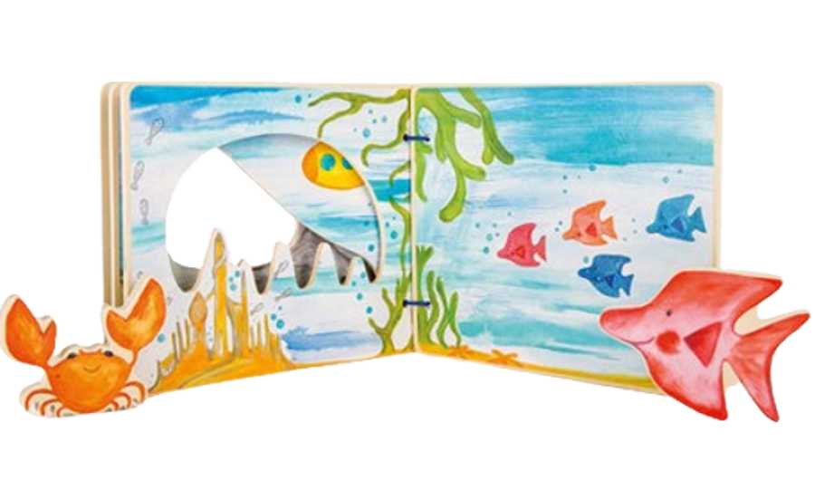 SMALL FOOT Picture Book Underwater World, interactive