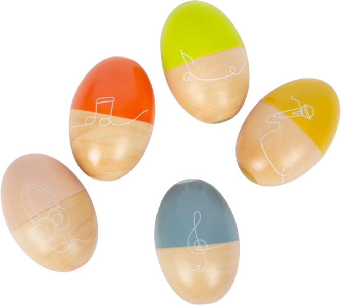 SMALL FOOT Musical Eggs "Groovy Beats"