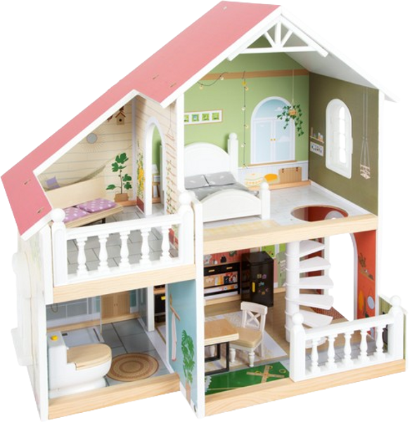 SMALL FOOT Dollhouse with roof terrace