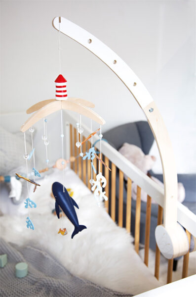SMALL FOOT mobilais bērnu karuseļu turētājs 