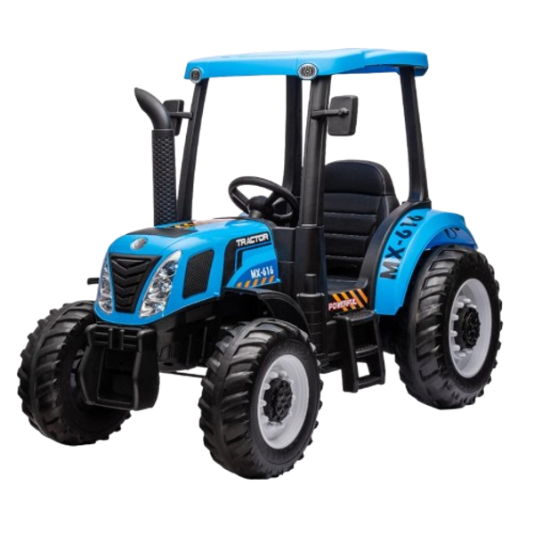 S.C.ALBACOM Tracteur électrique pour enfants, musique, lumières, usb, mp3