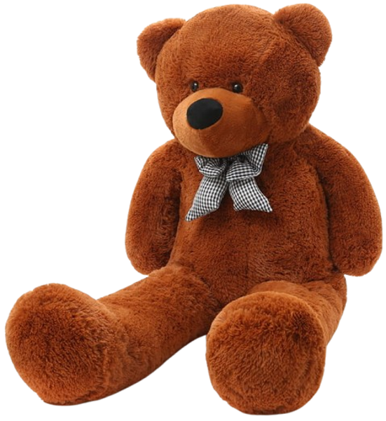 TEDDY Ours Géant 180cm Marron Foncé