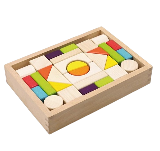 ANDREU TOYS koka konstruktora klucīši 