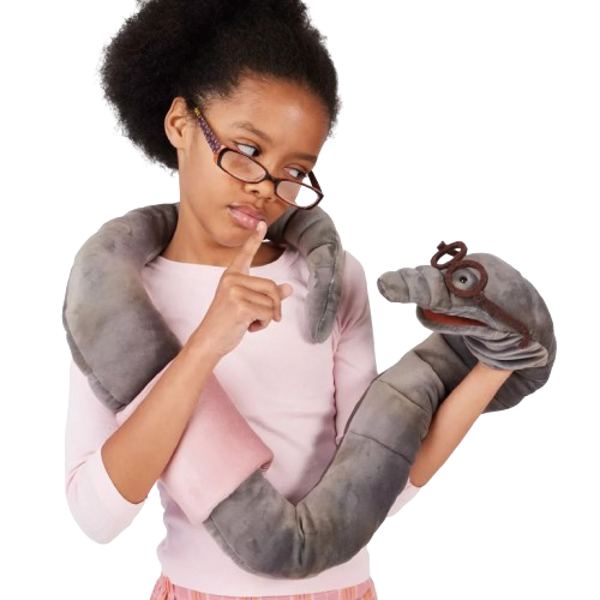 FOLKMANIS® Puppets Bookworm