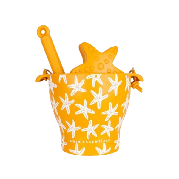 SWIM ESSENTIALS Kinder-Strandspielset - Eimer, Schaufel und 3 Formen