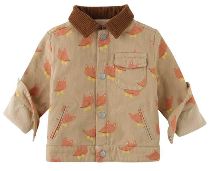 GINGERSNAPS Baby Boys Fox Print Jacket