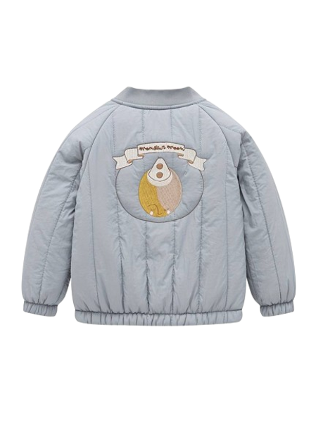 JOMA KE Kids Quilted Baseball Collar Jacket 