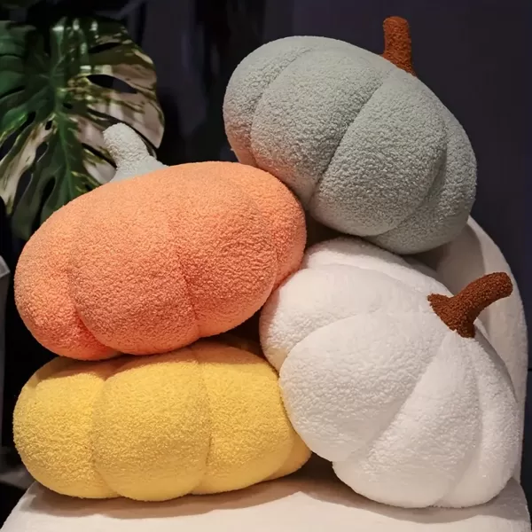 MAARA TERRA Pumpkin-Shaped Pillow